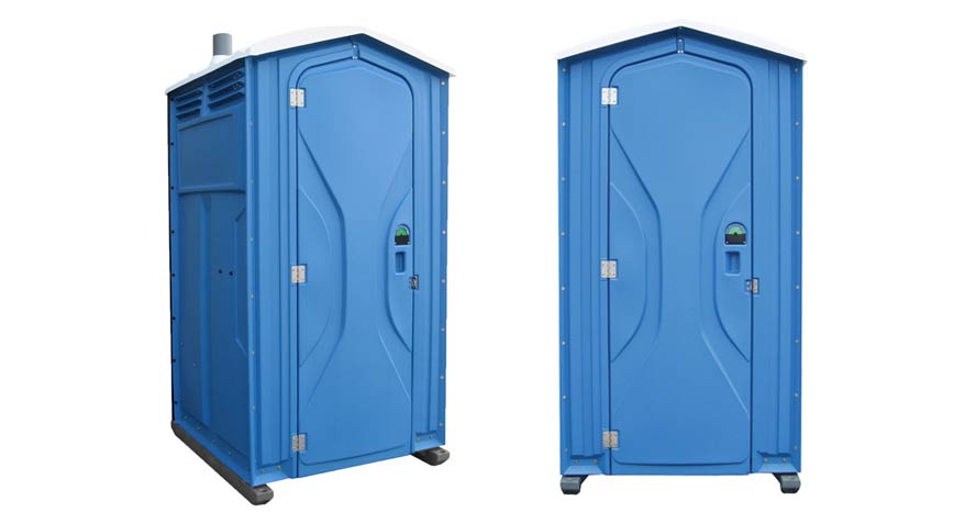 Long-term porta potty units on site in Slidell, Louisiana
